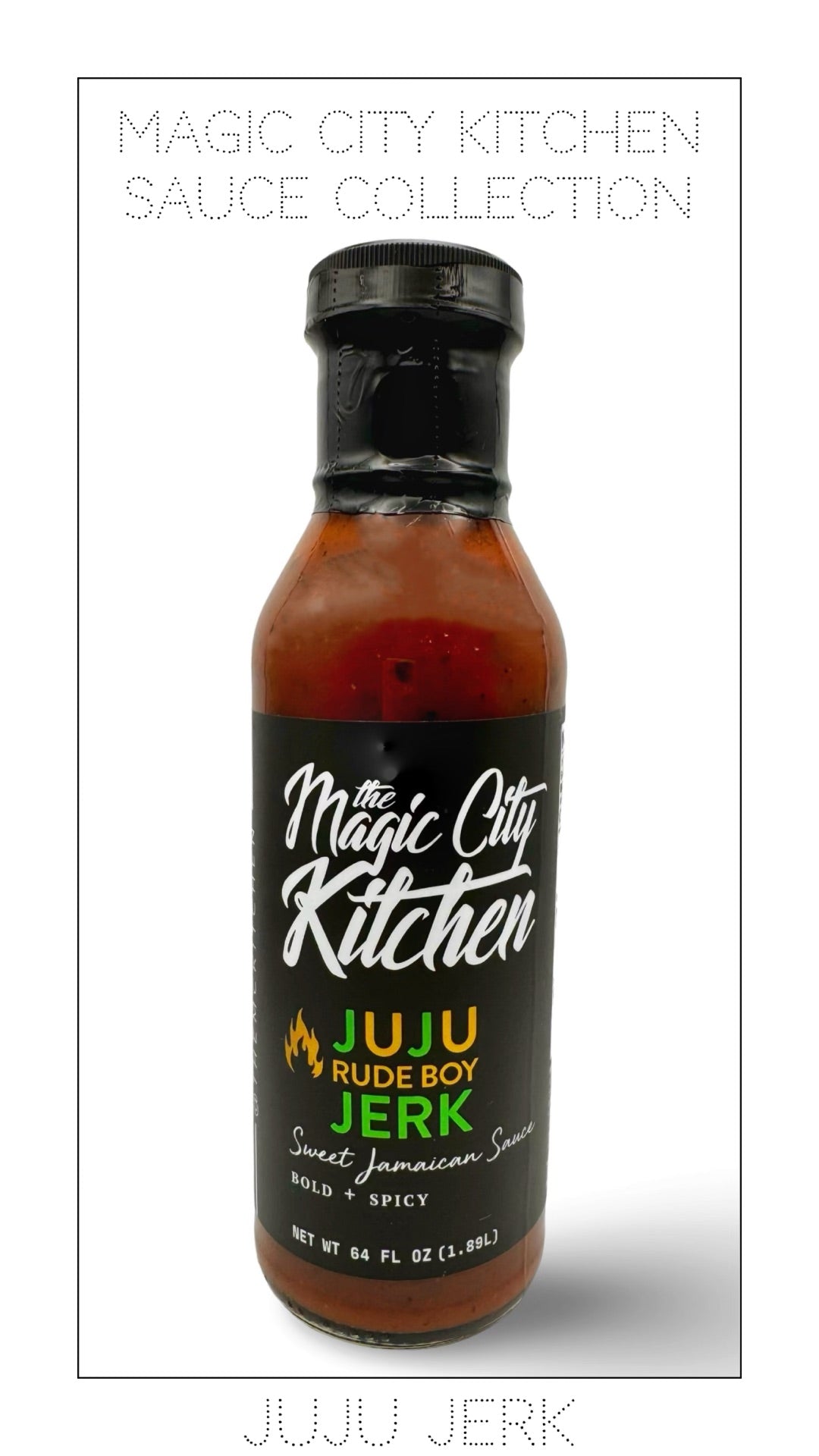 Juju Jerk Sauce Bottle