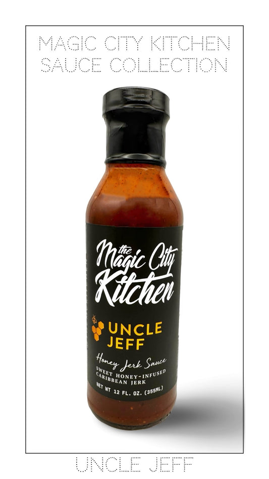 Uncle Jeff Sauce Bottle